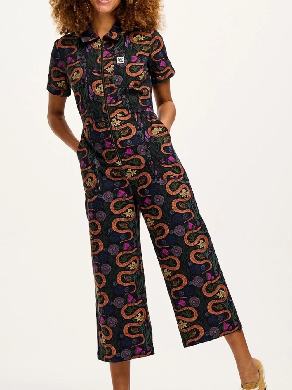 LUCY & YAK Jumpsuit Artist Louise Judd Women's Size 12 One Piece